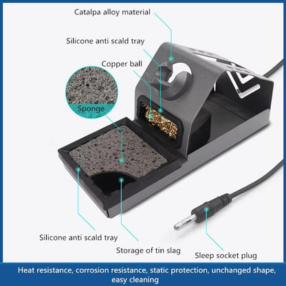 OSS TEAM T12X Plus Constant Temperature Soldering Station 110/220V US power cord as standard EU version uses EU power cord