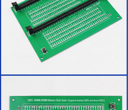 HMT-TT06 2-in-1 DDR5 Desktop &amp; Server RAM Module Tester with LED Indicator