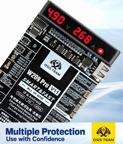 OSS TEAM W209Pro V11 Battery Activation Board
