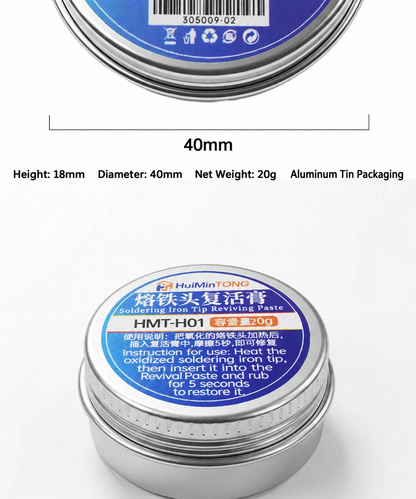 HMT-H02 Soldering Tip Revival Paste, 6-20g