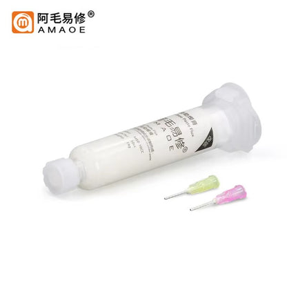 AMAOE 10CC M50 M53 No-Clean Smooth Tacky Soldering Flux Paste