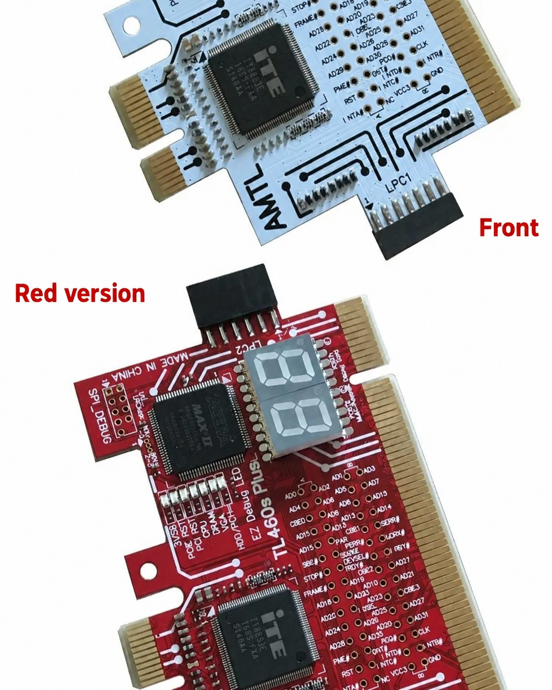 HMT-TL460s Multi-Purpose Debug Card, PCIE & LPC Computer Test Card