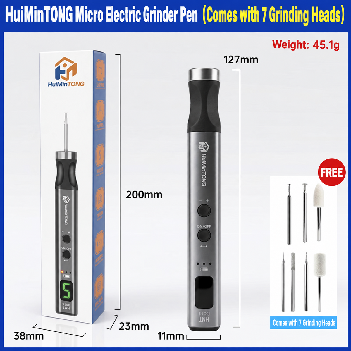 HMT-D014 HuiMinTong Micro Polishing Pen