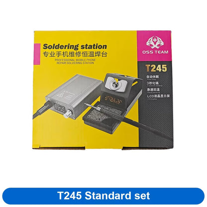 OSS TEAM T245 Solder Station 130W intelligence Digital display Constant temperature 110/220V
