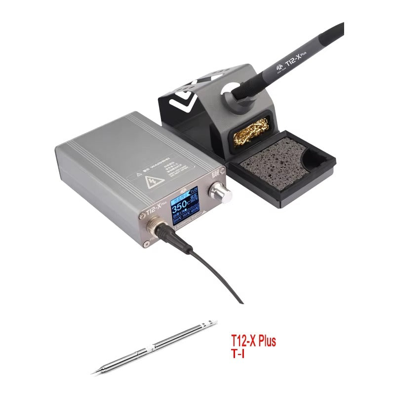 OSS TEAM T12X Plus Constant Temperature Soldering Station 110/220V US power cord as standard EU version uses EU power cord