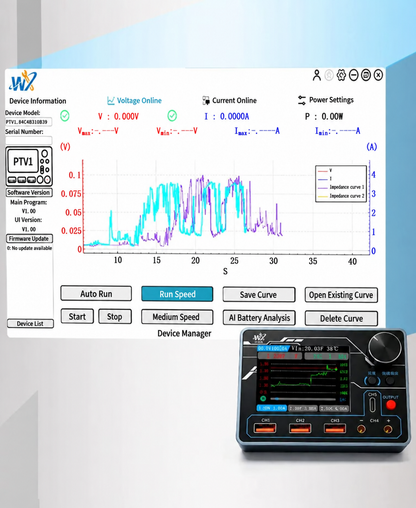 WEIXIUZHE PTV1 High Precision Multi-Function Smart Power Supply