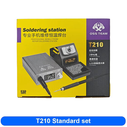 OSS TEAM T210 Solder Station 75W Digital display Constant temperature Standard Configuration 110/220V