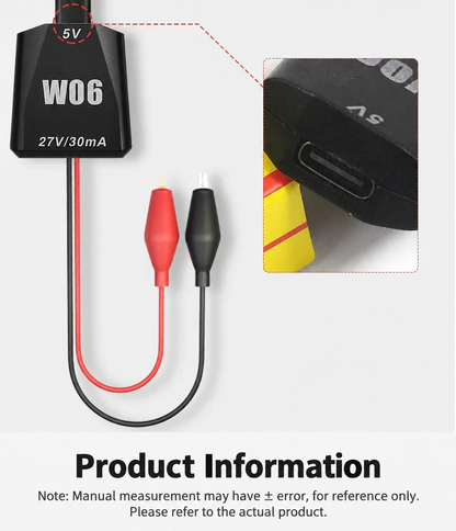 OSS TEAM W06 Battery Adhesive Quick-Release Wire