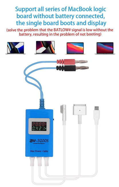 BY-3200S Mac Power Cable,MacBook logic board boot power cord
