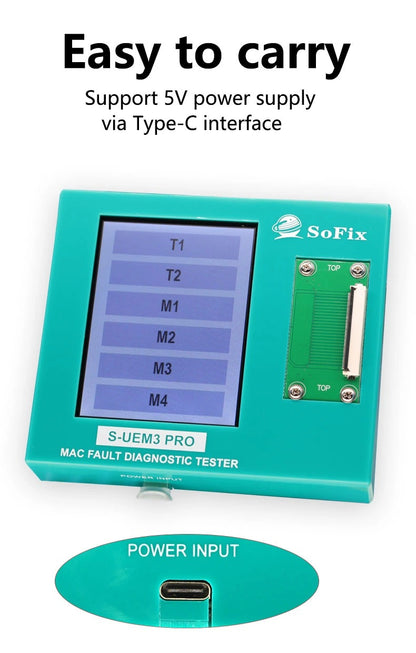 S-UEM3 PRO Mac Fault Diagnostic Tester