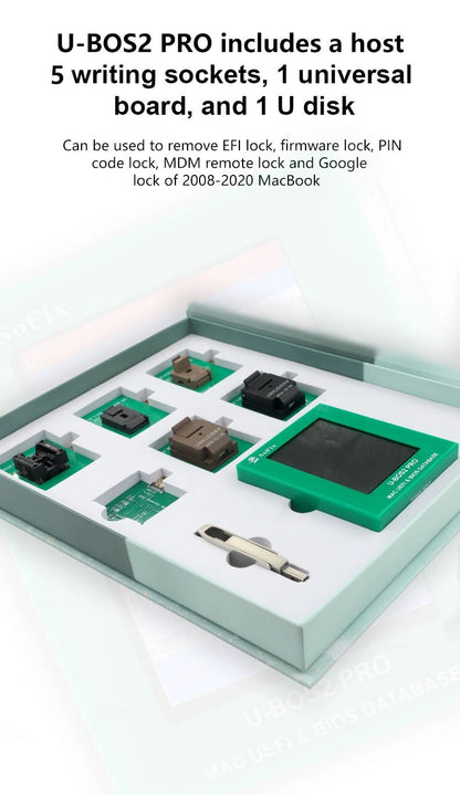 U-BOS2 PRO Mac UEFI and BIOS DATABASE Programmer