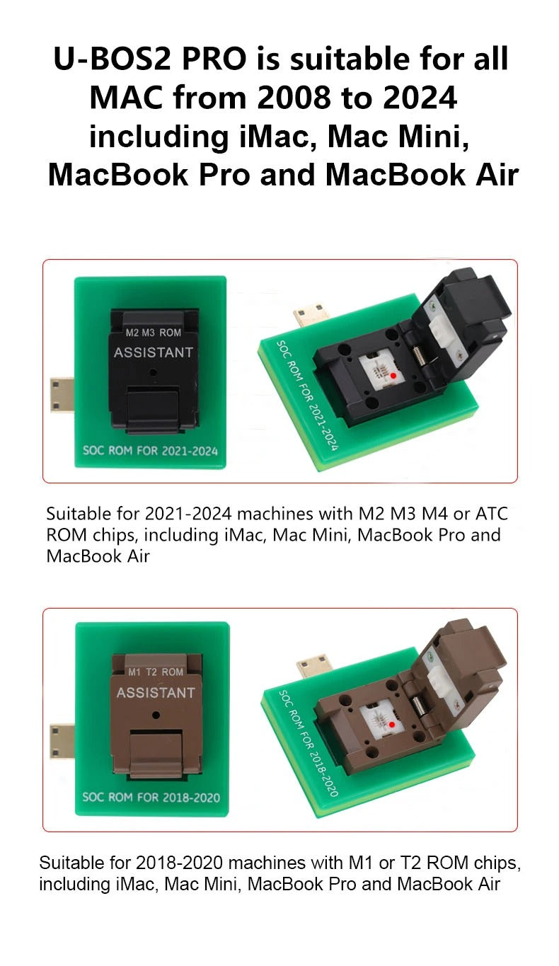 U-BOS2 PRO Mac UEFI and BIOS DATABASE Programmer