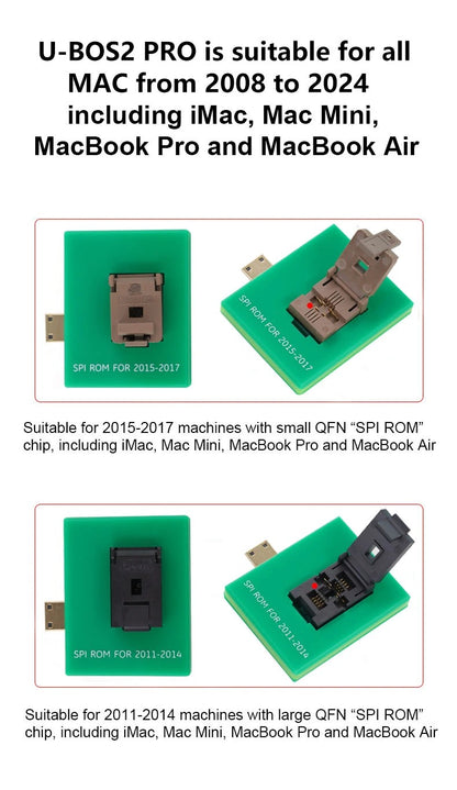 U-BOS2 PRO Mac UEFI and BIOS DATABASE Programmer