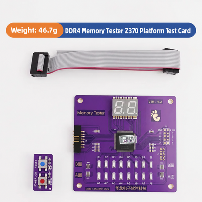 DDR4 RAM Tester Memory Repair Test Card No-boot Memory Fault Diagnosis