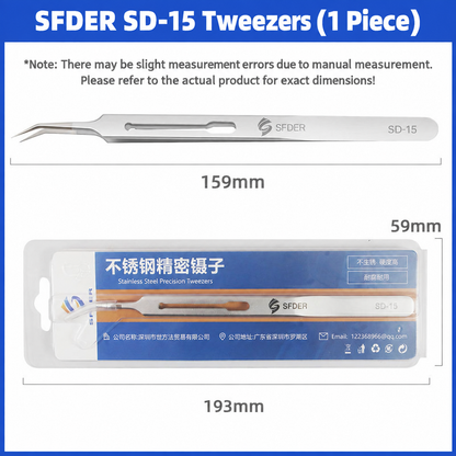 HMT HuiMinTong Ultra-High-Precision Tweezers