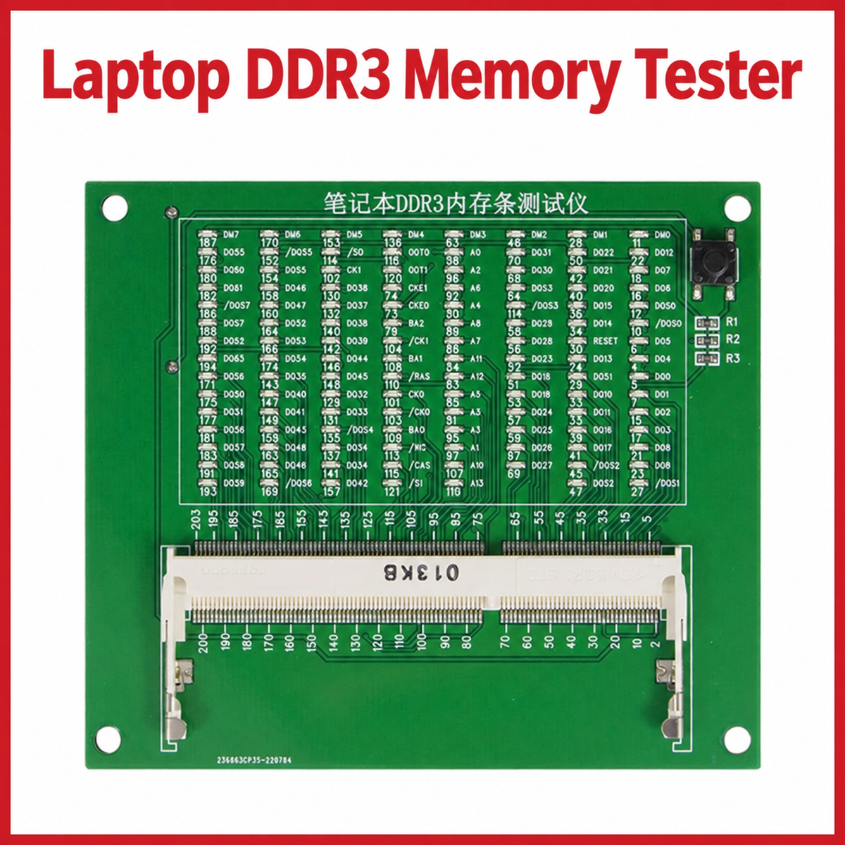 HMT-BT01 Laptop DDR3 RAM Tester