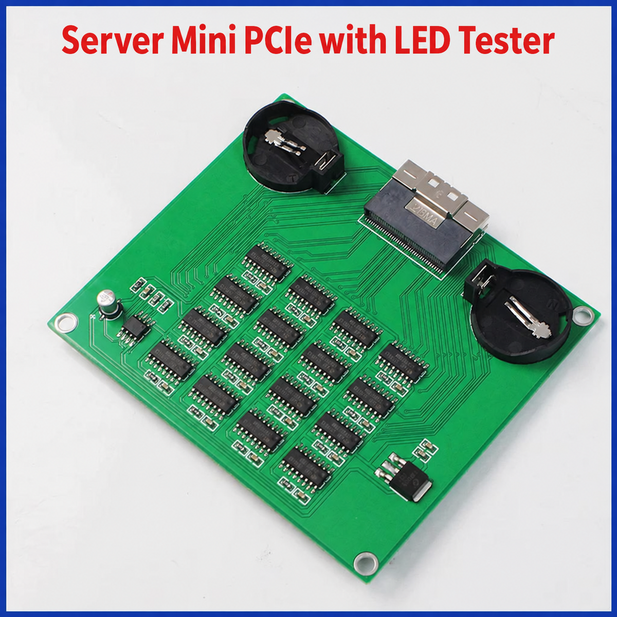 HMT-CZ03 Server 8654 Mini PCIe Tester with LED Indicator