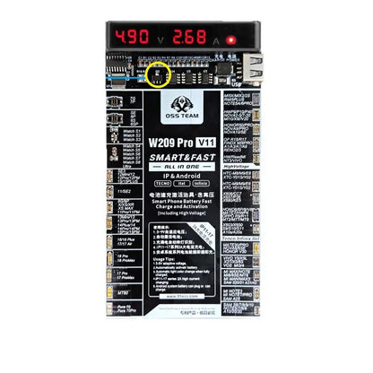 OSS TEAM W209Pro V11 Battery Activation Board