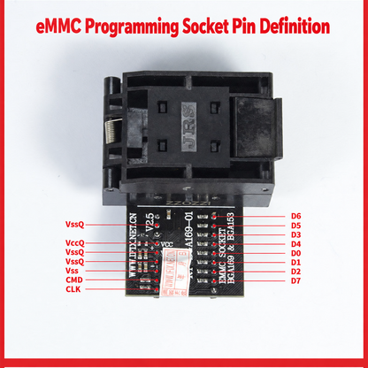 eMMC Socket Adapter, BGA169 BGA153 Read & Write Adapter