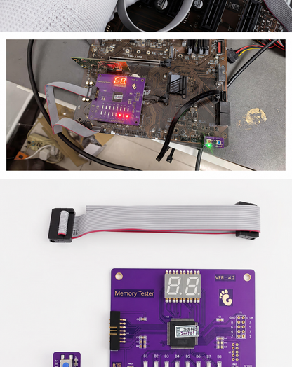 DDR4 RAM Tester Memory Repair Test Card No-boot Memory Fault Diagnosis