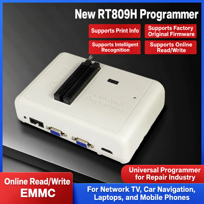 RT809HSE Programmer Laptop Desktop EMMC Online Read & Write ISP / NAND