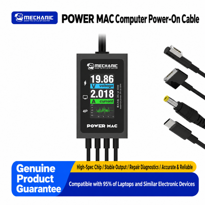 MECHANIC POWER MAC Laptop Power Boot Cable Multifunctional Tester with Digital Display