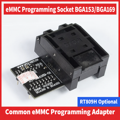 eMMC Socket Adapter, BGA169 BGA153 Read & Write Adapter