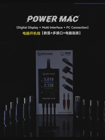 MECHANIC POWER MAC Laptop Power Boot Cable Multifunctional Tester with Digital Display