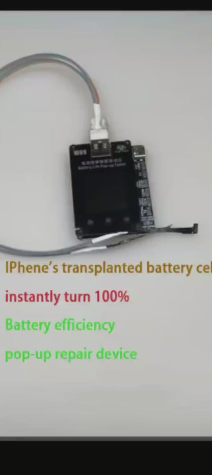 OSS TEAM W09 Pro V3 Battery Life Pop-up Tester for iPhone11-15PM