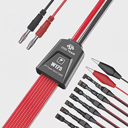 OSS TEAM W125 Power Boot Cable for iPhone 7-16 Pro Max Series