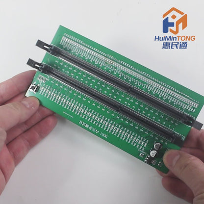 HMT-TT08 Desktop DDR3 Memory Module Tester with LED Indicators (Type-C Powered)