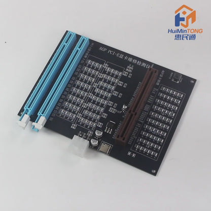 HMT-CZ02 Desktop AGP/PCI-E Graphics Card Tester with Indicator Lights