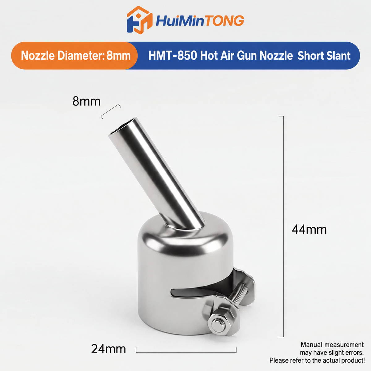 HMT-850 Hot Air Gun Extended Curved Desoldering Nozzle
