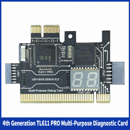 HMT-TL611 PRO Diagnostic Card for Desktop PCI Motherboard