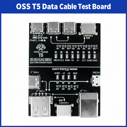 OSS TEAM T5 Data Cable Test Board