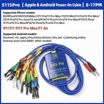 WEMON S115 / S115 Pro Power Boot Cable for iPhone & Android
