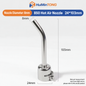 HMT-850 Hot Air Gun Extended Curved Desoldering Nozzle