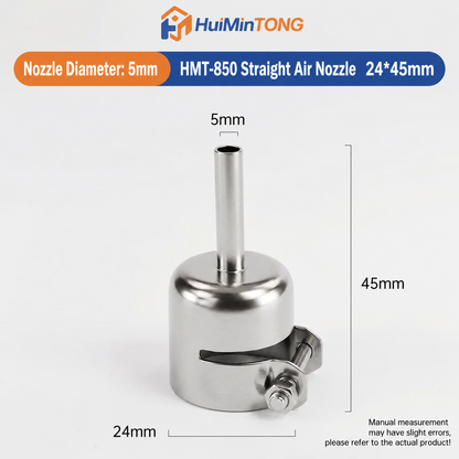 HMT-850 Hot Air Gun Extended Curved Desoldering Nozzle